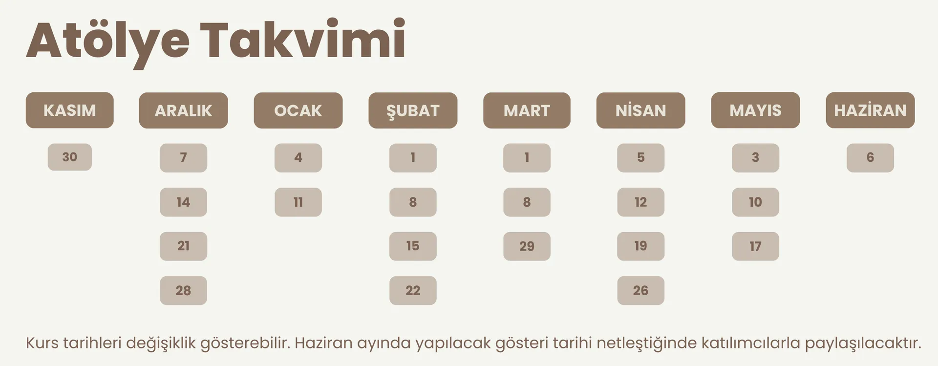 Tiyatro Takvimi